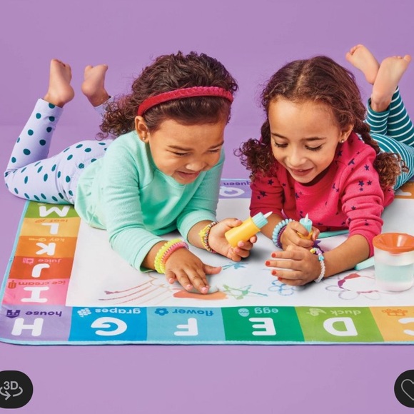 gigglescape Other - Gigglescape 4x3 Water Doodle Mat Rainbow Water Pen Sponges Educational